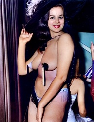 Anita Ventura likes her feathers