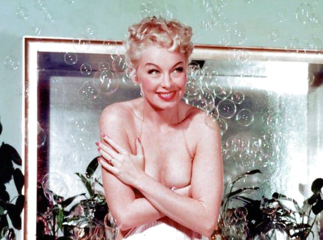 That is a lot of bubbles Lili St. Cyr