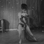 Burlesque Queen (1961) trying to be sexy with her tassels