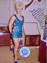 Dee Dee Danielle vegas stripper, go-go dancer and singer for a vegas based band.