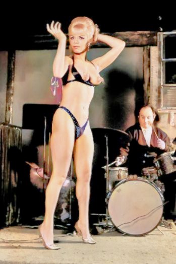 Stripper on stage
