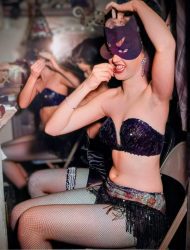 Backstage-at-the-Follies-preparing-for-the-Black-Cat-performance-