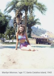 Young 17 year old Marilyn Monroe