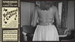 Hollywood Cutie cleaning up