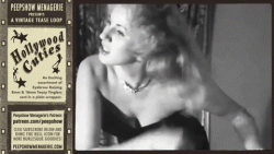 Hollywood Cutie doing her hair