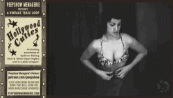 A hollywood Cutie doing up