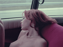 Sylvia Kristal sexy in a car