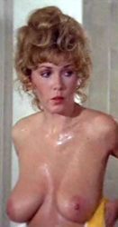 Stela Stevens flashing her wet tits stela stevens